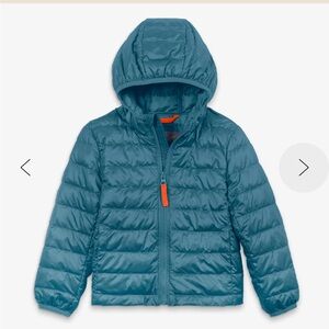 Primary: lightweight puffer jacket, age 6-12 months